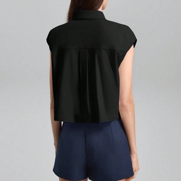 Black Sleeveless Top - Picture 4 of 5